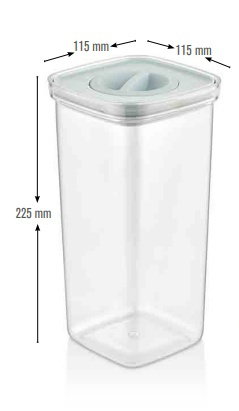 Hermetyczny pojemnik do żywności TWIST 1,7 l